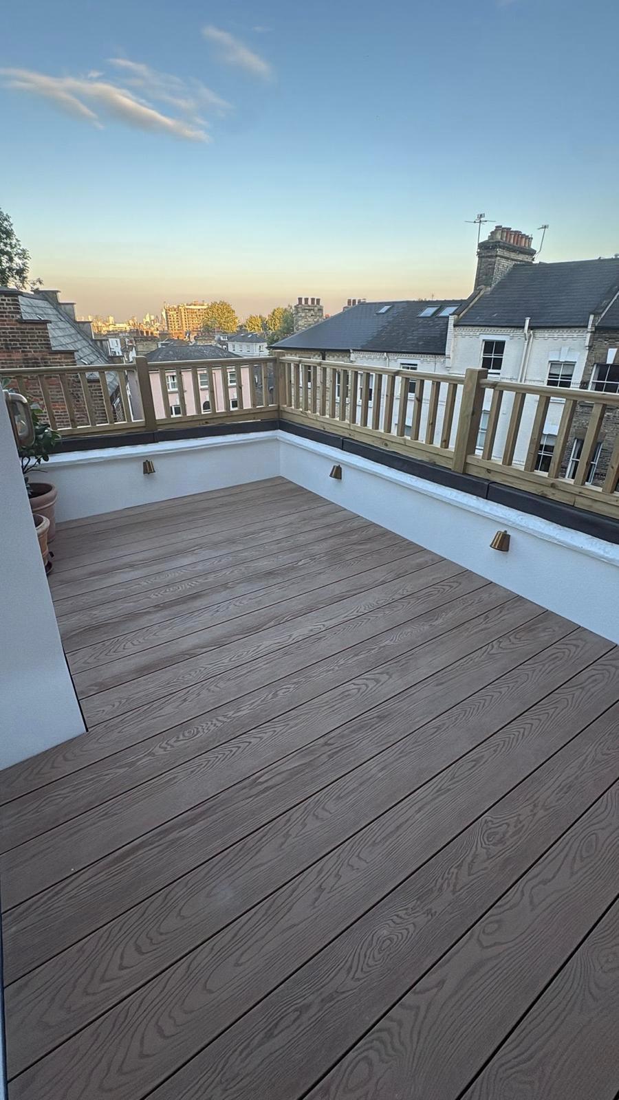 Roof terrace or balcony project by Alliance Roofing London